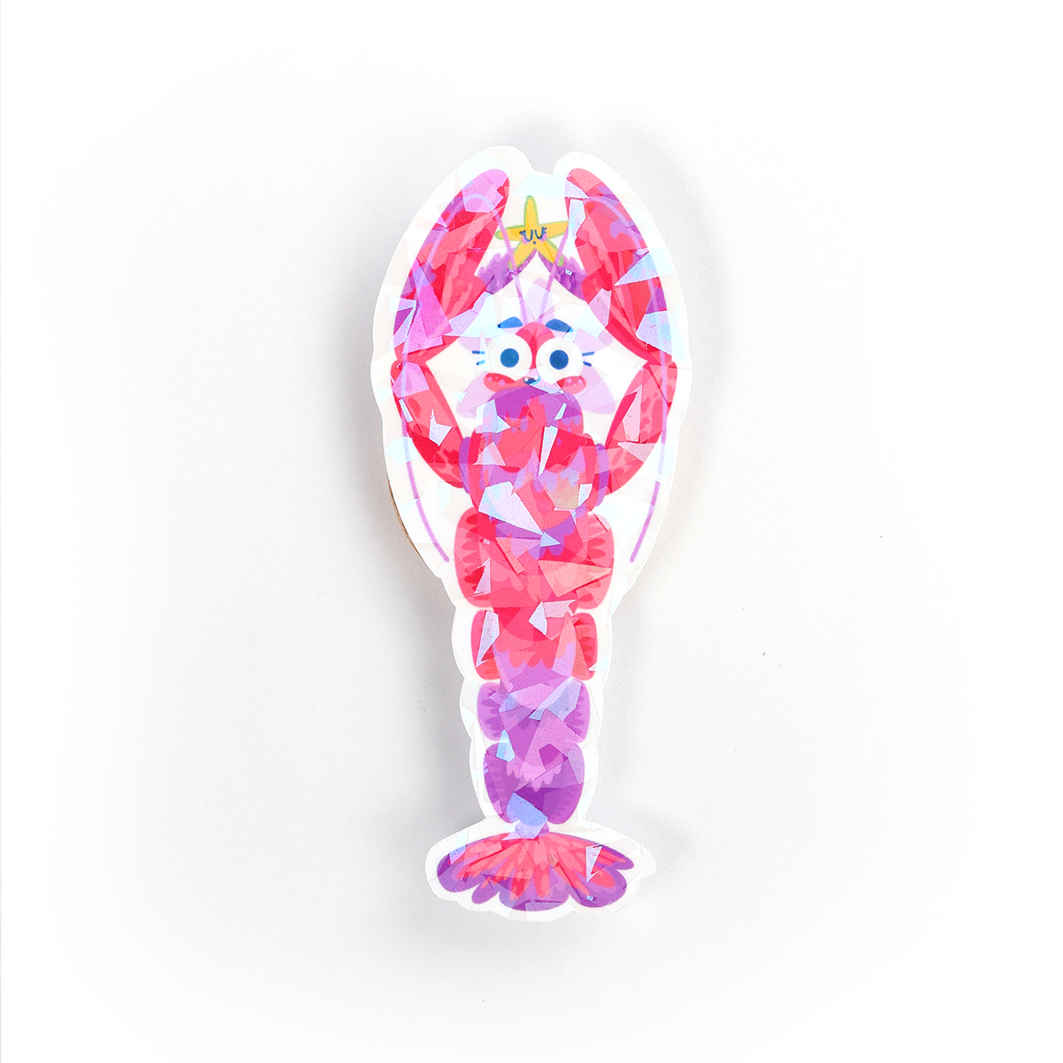 JULIESBUDDIES Vibrant Lobster Individual Sticker