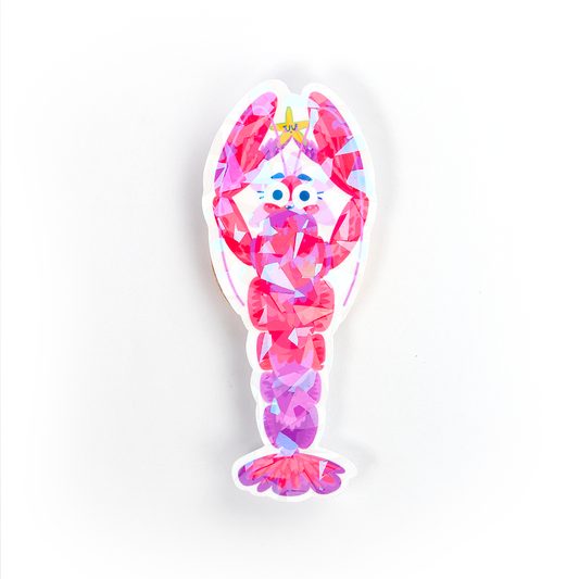JULIESBUDDIES Vibrant Lobster Individual Sticker