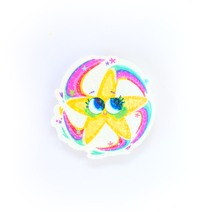 JULIESBUDDIES Shooting Star Individual Sticker
