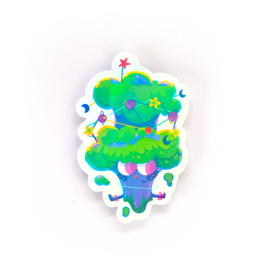 JULIESBUDDIES Cosmic Broccoli Individual Sticker