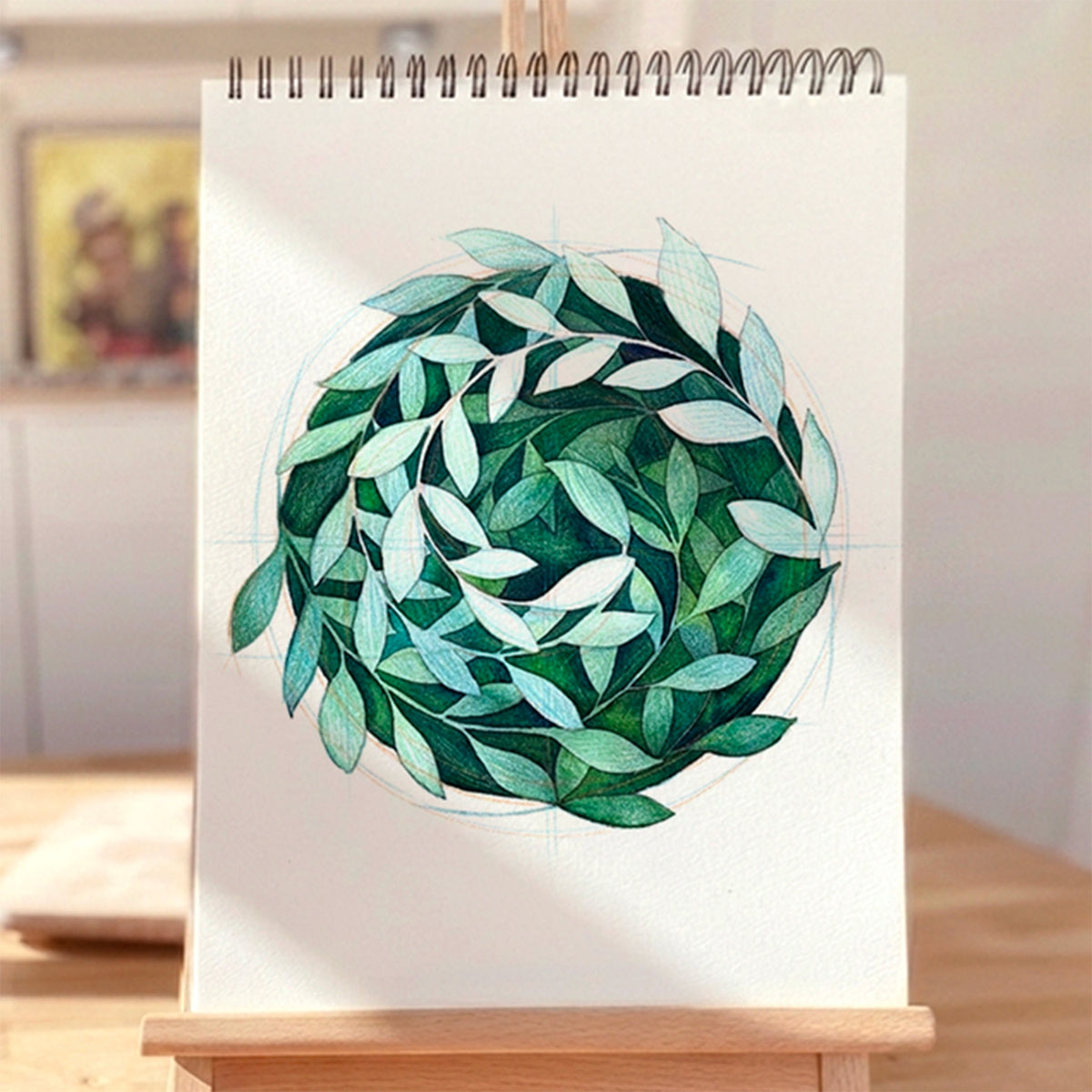 Wreath of foliage for Adults - 27 April